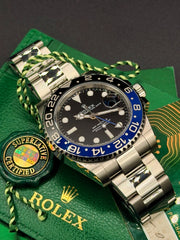 Rolex GMT-Master II Black Dial on Oyster 126710BLNR Card 2026
