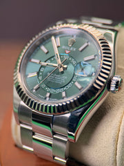 Rolex Sky-Dweller Green Dial on Oyster 336934 with Box 2023