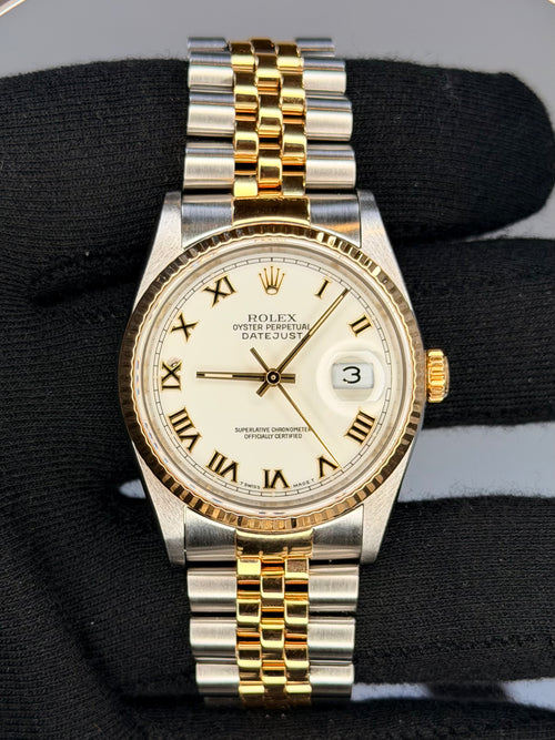 16233 - Rolex Datejust 36mm - fits 6.5” wrist