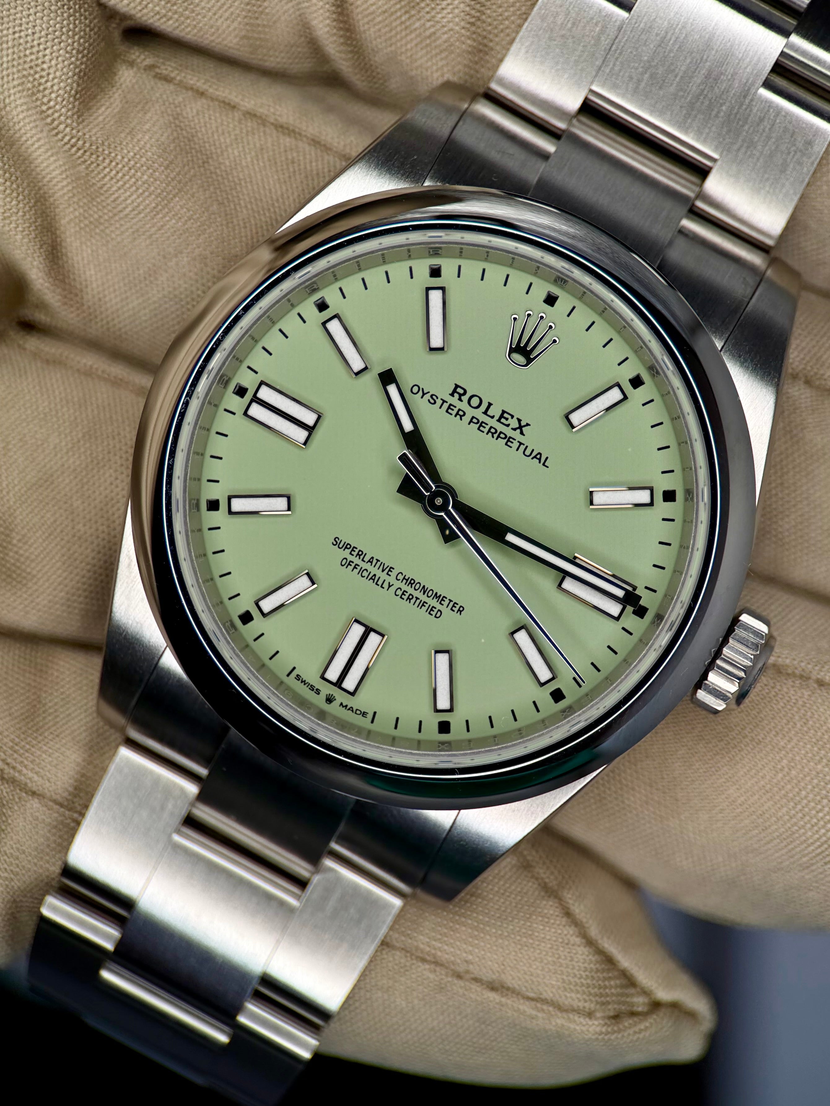 O’tra FAG300E 2026 - Rolex 134300 “Pistachio” 41mm – Sperbs Timepieces LLC