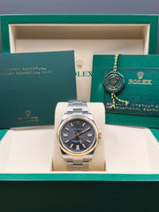Rolex Rolex Oyster Perpetual 41 Two Tone 100 Yr Anniversary" Dial-New-Complete