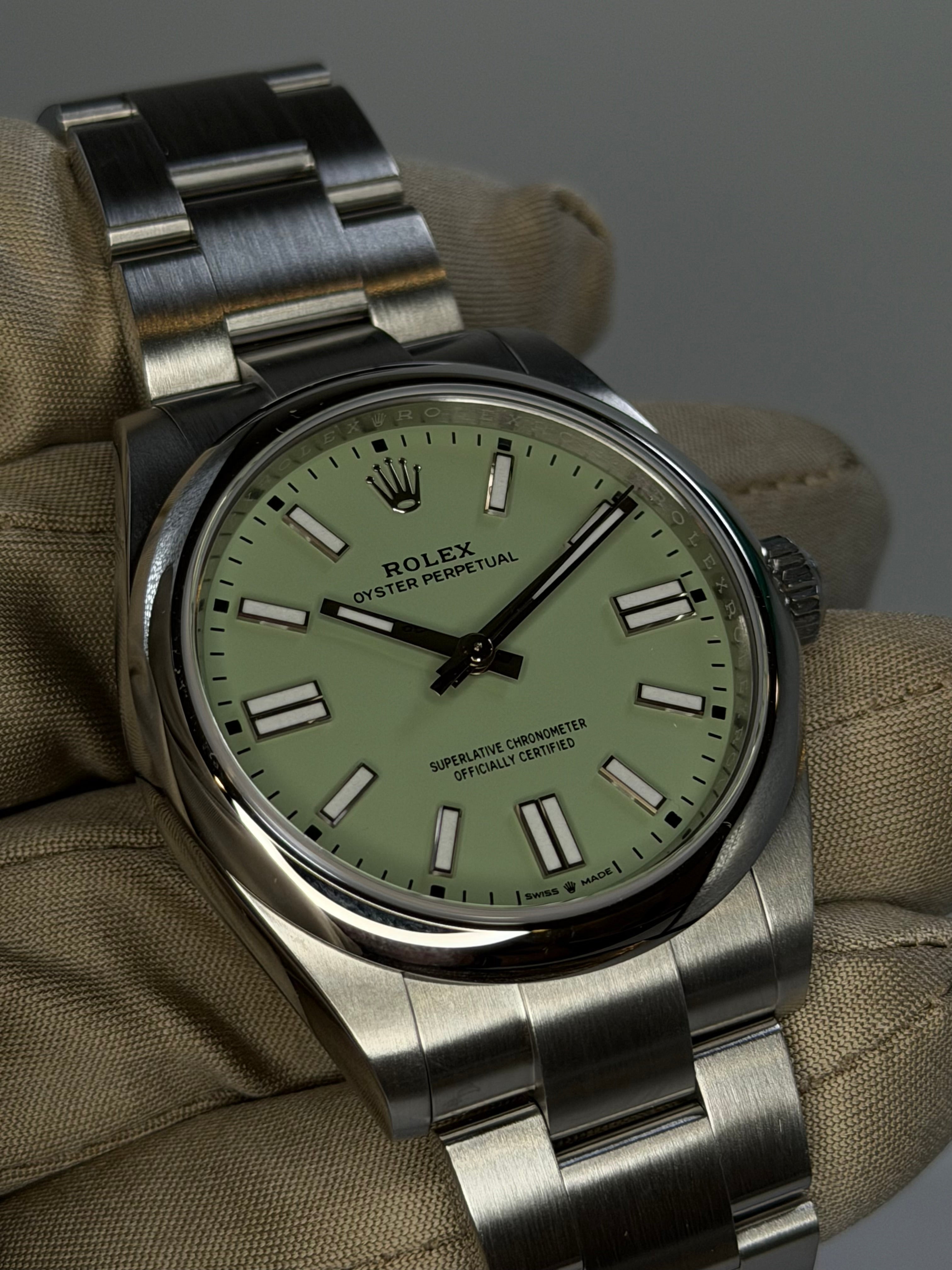 2026 - Rolex 134300 “Pistachio” 41mm – Sperbs Timepieces LLC