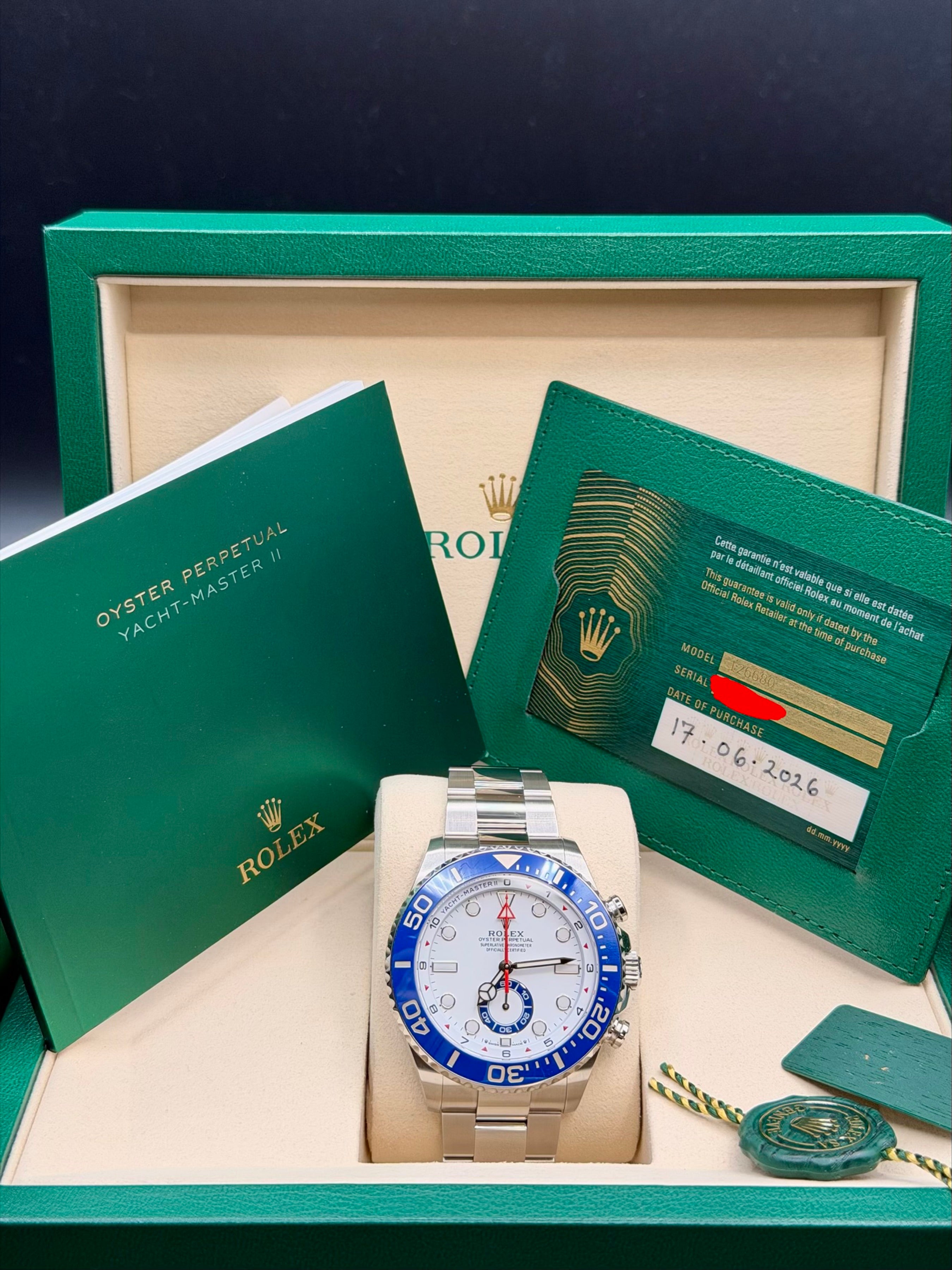 Rolex  Rolex Yacht-Master II 44mm SS