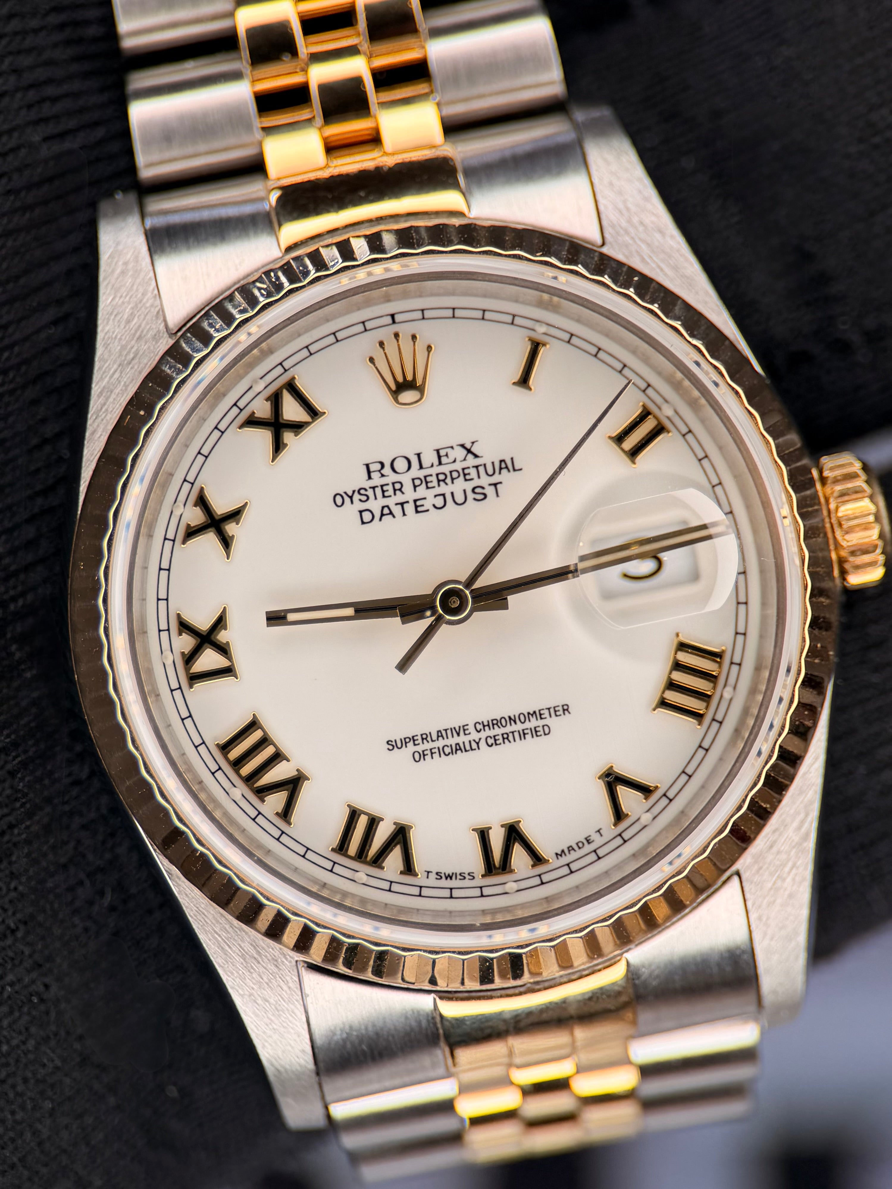 16233 - Rolex Datejust 36mm - fits 6.5” wrist