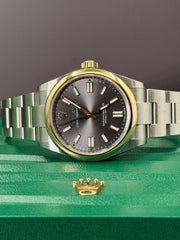 Rolex Rolex Oyster Perpetual 41 Two Tone 100 Yr Anniversary" Dial-New-Complete