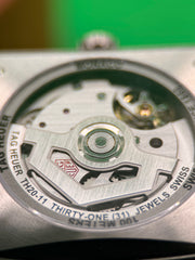 TAG Heuer 2026 Monaco Chronograph - green sunray-brushed dial