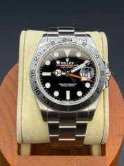 Rolex Explorer II Black Dial on Oyster 226570 Complete 2023