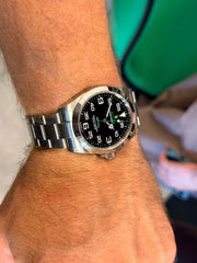 Rolex Air King Automatic Black Dial Black Dial on Oyster 126900 Complete 2022