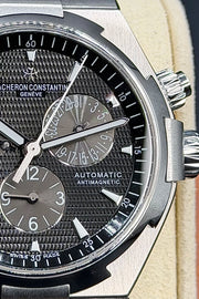 Vacheron Constantin Overseas Dual Time Black Dial on Stainless Steel 47450/B01A-9227 Complete 2021