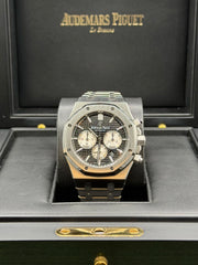 Audemars Piguet Royal Oak Chronograph Black Dial on Stainless Steel 26331ST.OO.1220ST.02 Complete 2022