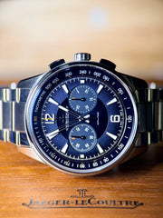 Jaeger-lecoultre Polaris Chronograph Blue, Sunburst, grained and opaline Dial on Stainless Steel Q9028181 Complete 2024