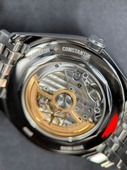 Vacheron Constantin Fiftysix Double Finished Petrol Blue-toned Dial on Stainless Steel 4600E/110A-B487 Complete 2022