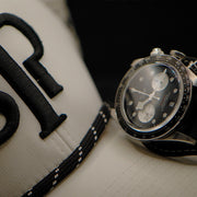 Tudor Black Bay Chrono Reverse panda Dial on Leather M79360N-0005 Complete 2023