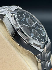 Vacheron Constantin Overseas Dual Time Black Dial on Stainless Steel 47450/B01A-9227 Complete 2021