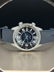 Jaeger LeCoultre Polaris Mariner Date 42mm - Blue Dial Blue Dial on Q9068180 Complete 2021