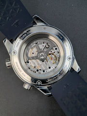 Jaeger LeCoultre Polaris Mariner Date 42mm - Blue Dial Blue Dial on Q9068180 Complete 2021
