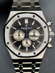 Audemars Piguet Royal Oak Chronograph Black Dial on Stainless Steel 26331ST.OO.1220ST.02 Complete 2022