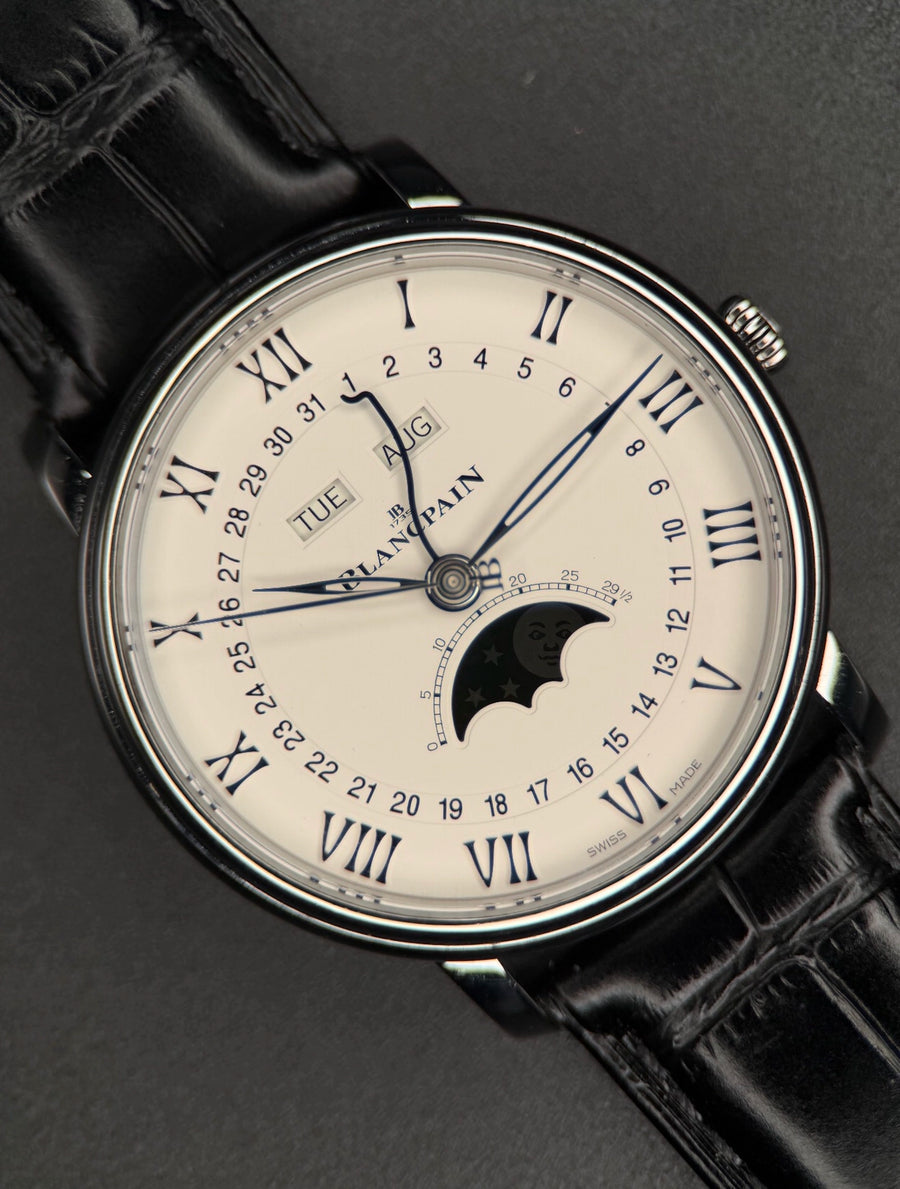 My Store Blancpain Villeret 6654-1127-55B Complete 2022 , front view