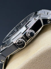 Vacheron Constantin Overseas Dual Time Black Dial on Stainless Steel 47450/B01A-9227 Complete 2021