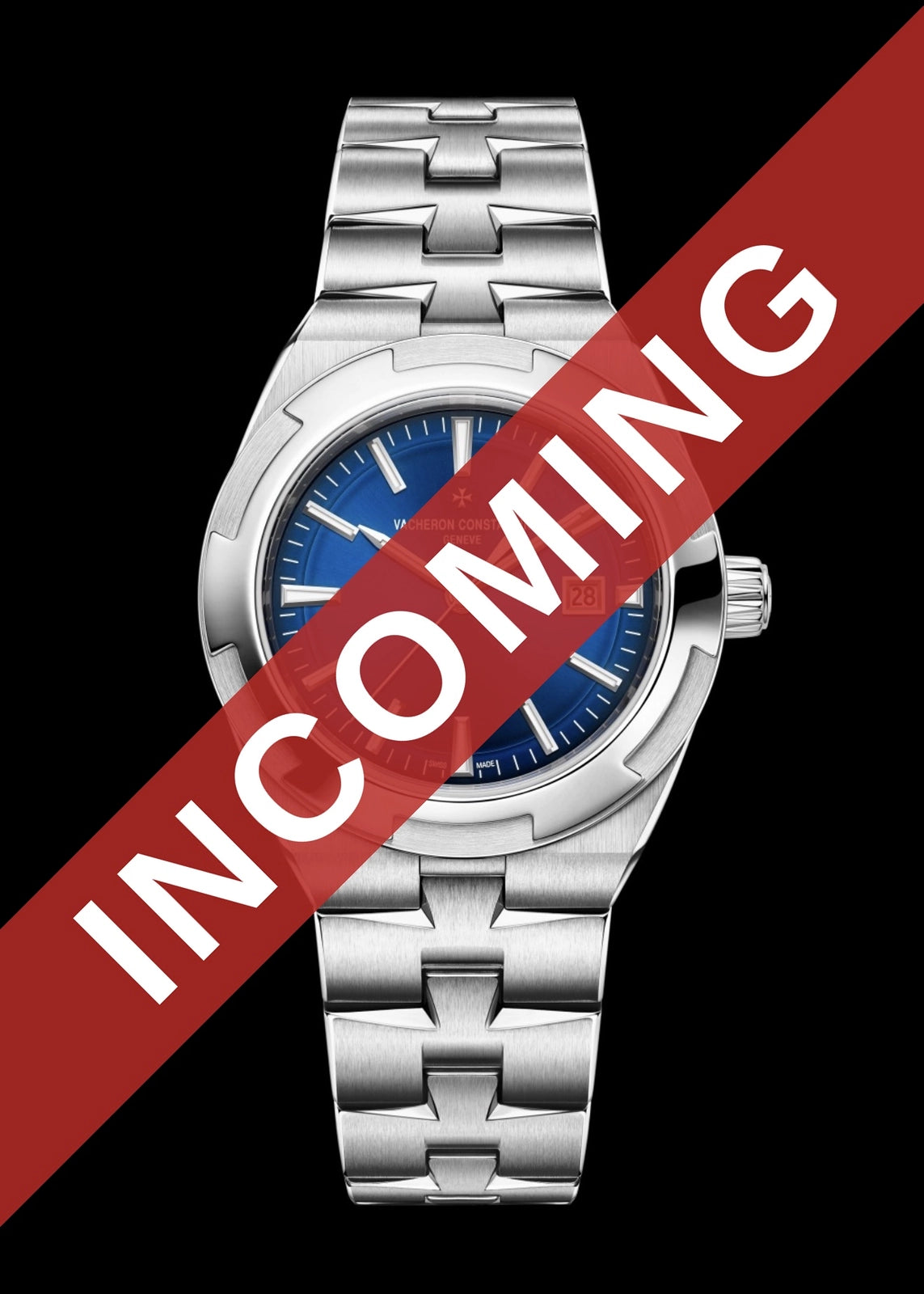 My Store Vacheron Constantin Overseas Sunburst Satin-finished Lacquered Blue Dial on Stainless Steel 4600V/200A-B980 Complete 2024