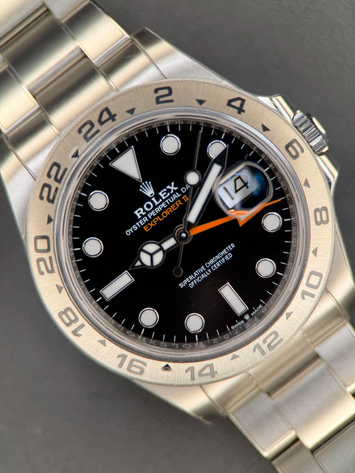 Rolex Rolex Explorer II Black Dial on Oyster 226570 Complete 2023