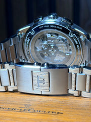 Jaeger-lecoultre Polaris Chronograph Blue, Sunburst, grained and opaline Dial on Stainless Steel Q9028181 Complete 2024